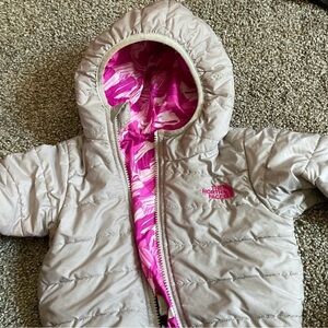 6-12 month north face reversible
